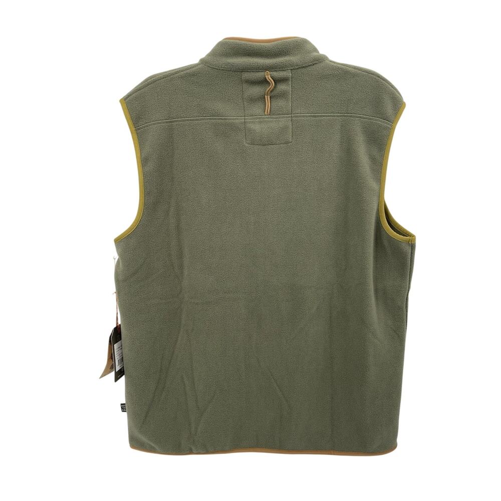 Howler Brothers Mens Free Range Fleece Vest Oregano Green Size Large MSRP $79 - Picture 2 of 6